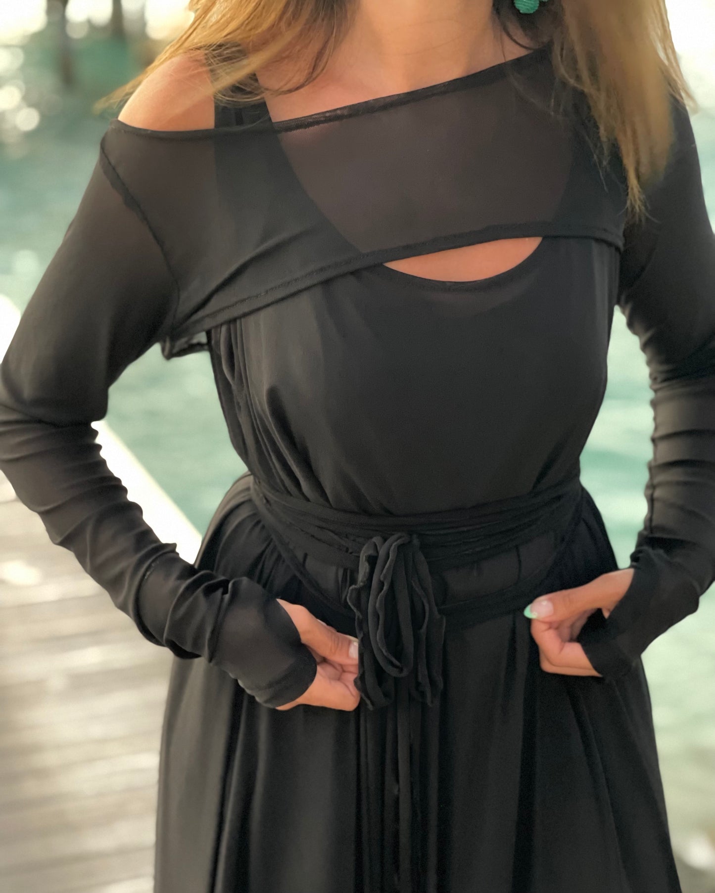 Cut-outs Kaftan
